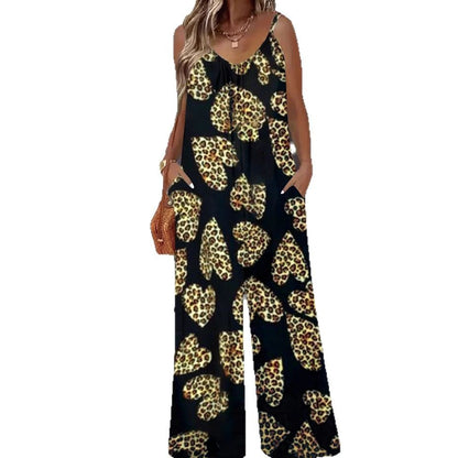 Fashionable Versatile Slim Fit Pocket Jumpsuit